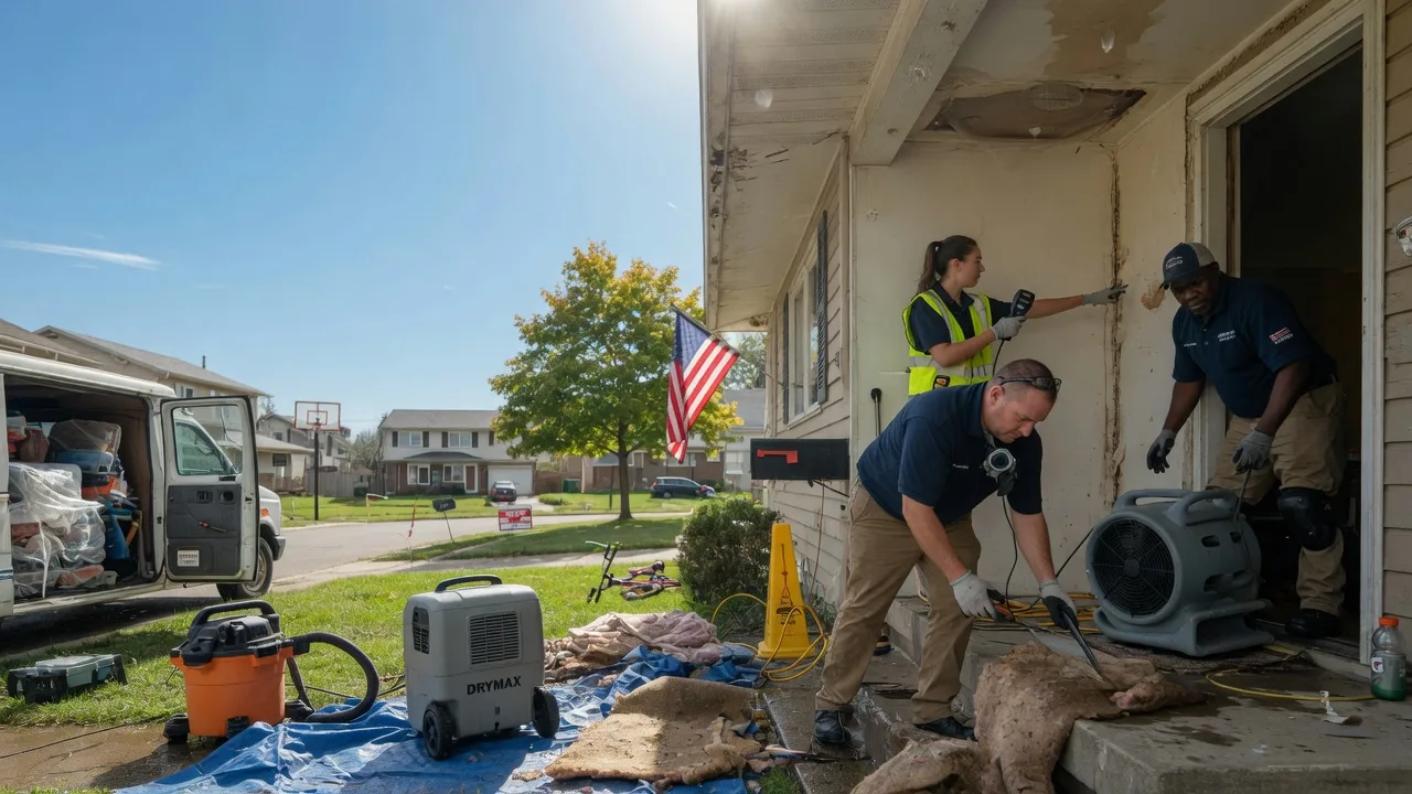Water Damage Restoration in London, TX near me